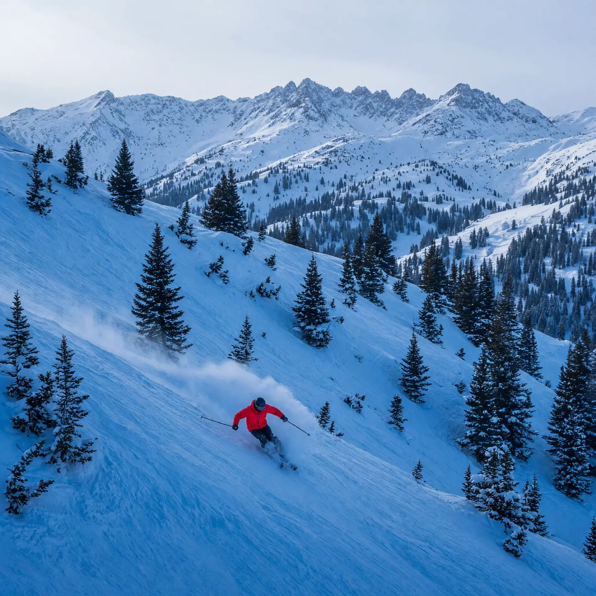 Honderden kilometers piste in één skipas