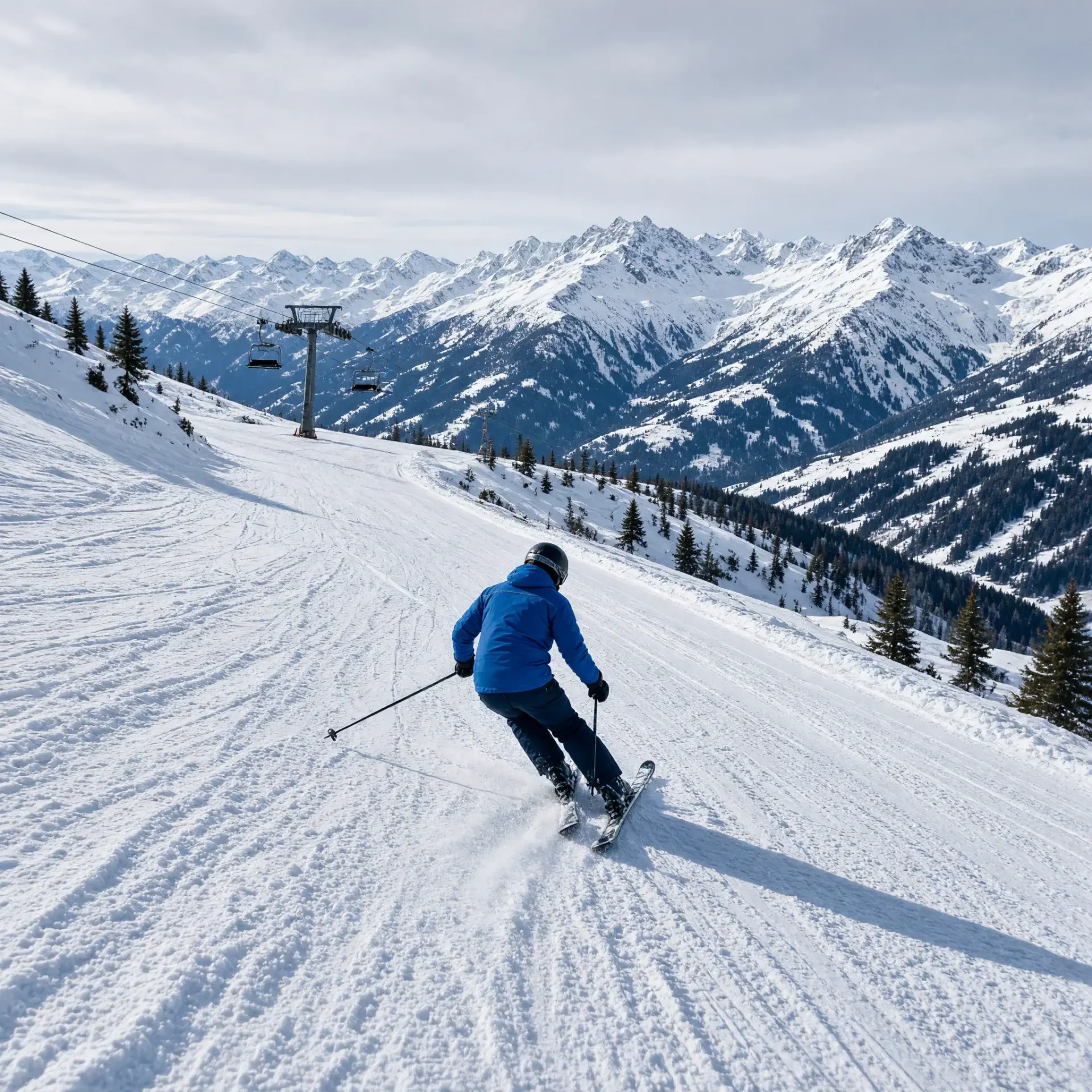 Skigebied Leogang in Salzburgerland