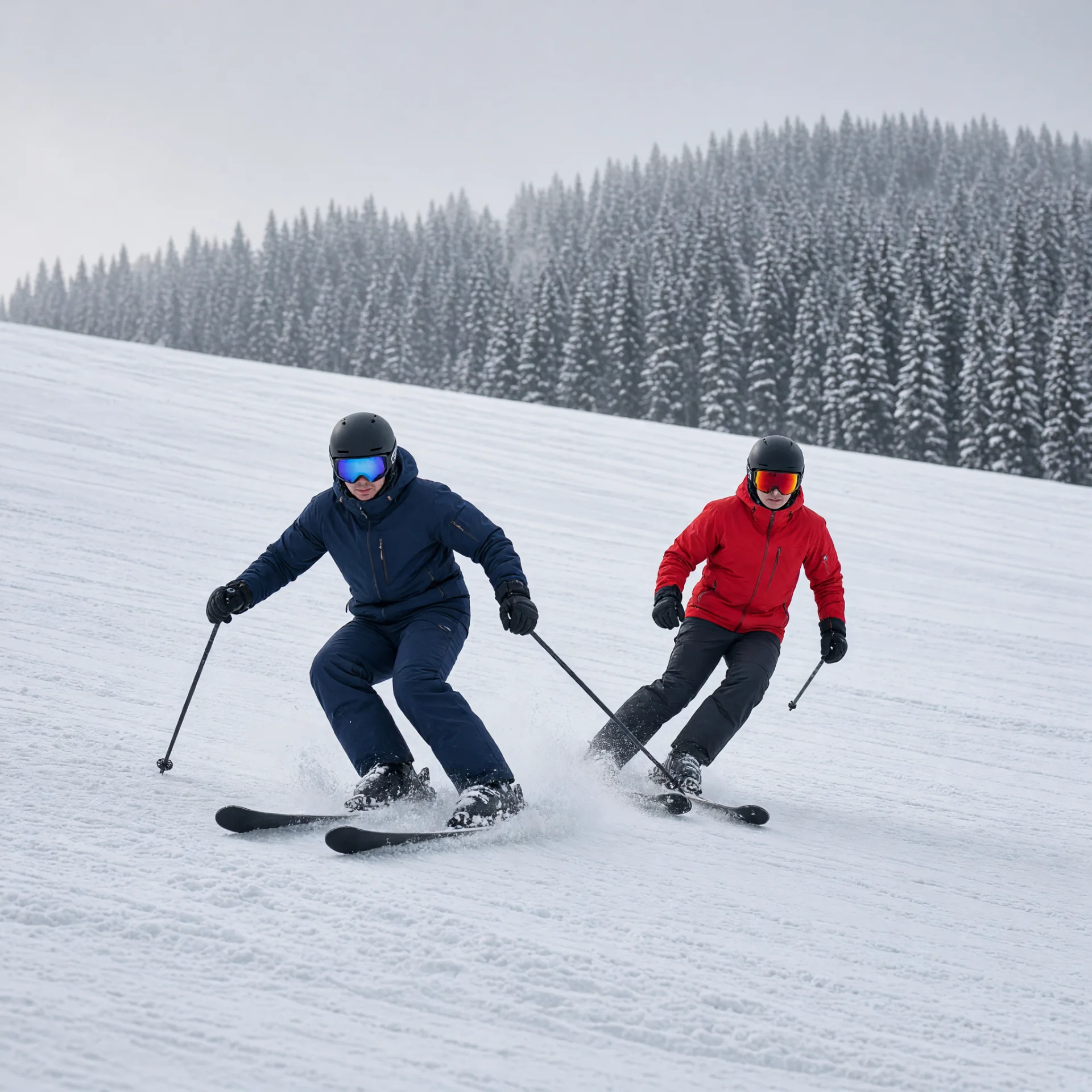 Langlaufspoor aan de Dachstein