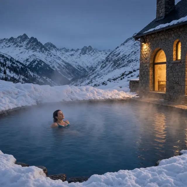 Le Monêtier-les-Bains in Serre Chevalier met historische thermale baden en rustige dorpssfeer aan de rand van Parc National des Écrins