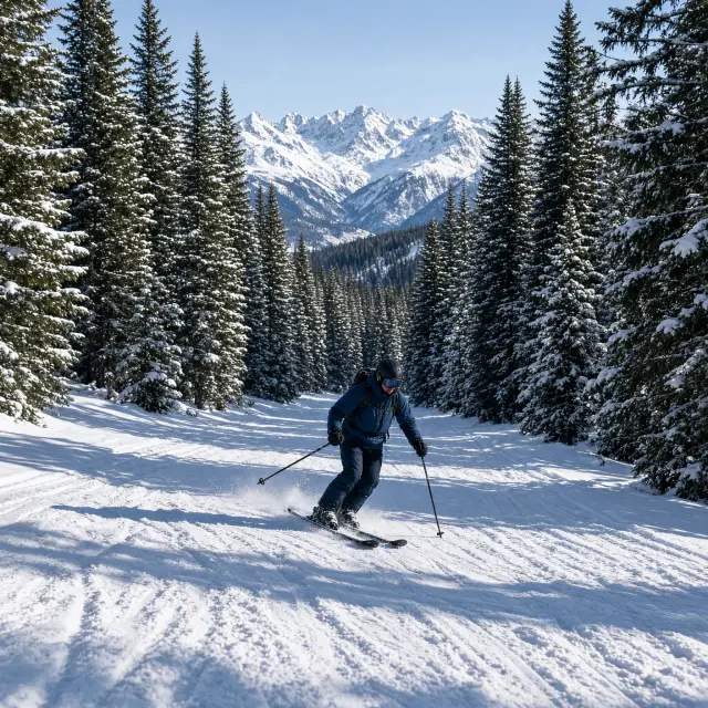 Termignon dorp in Val Cenis met stoeltjesliften naar het Vanoise nationaal park en bospistes in de Franse Alpen