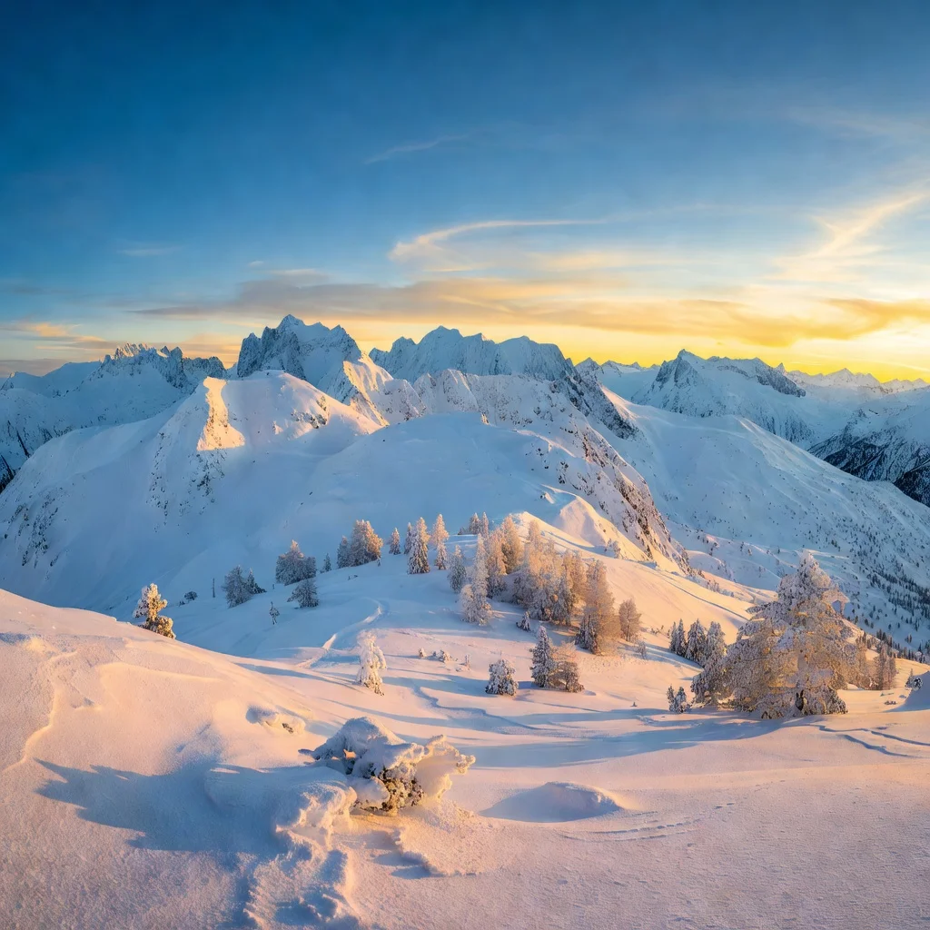 Courchevel luxe skiresort