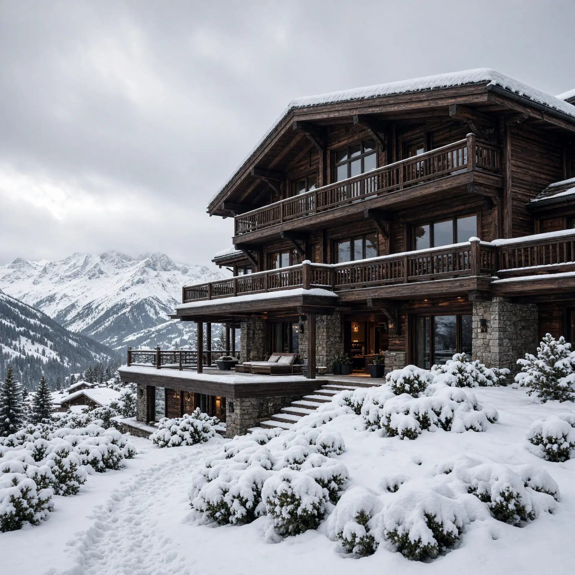 Courchevel luxe skiresort
