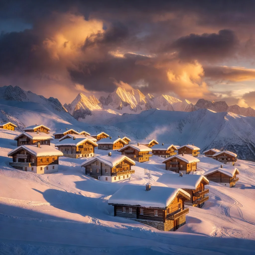 Val Thorens bergdorp
