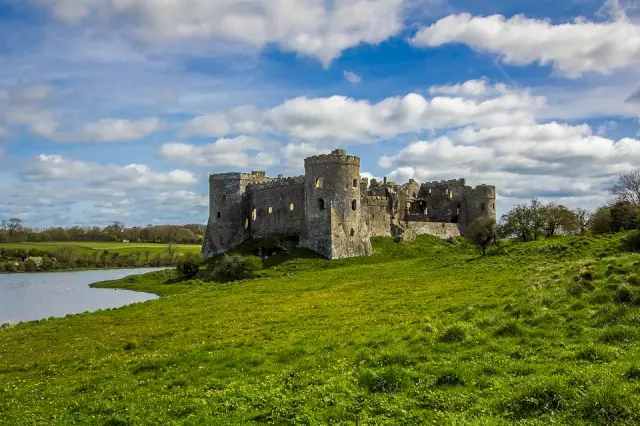 Kastelen spotten in Wales