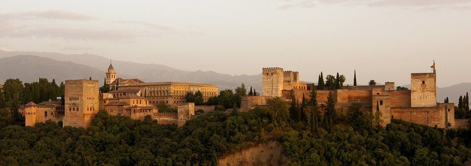 Het Alhambra in Granada