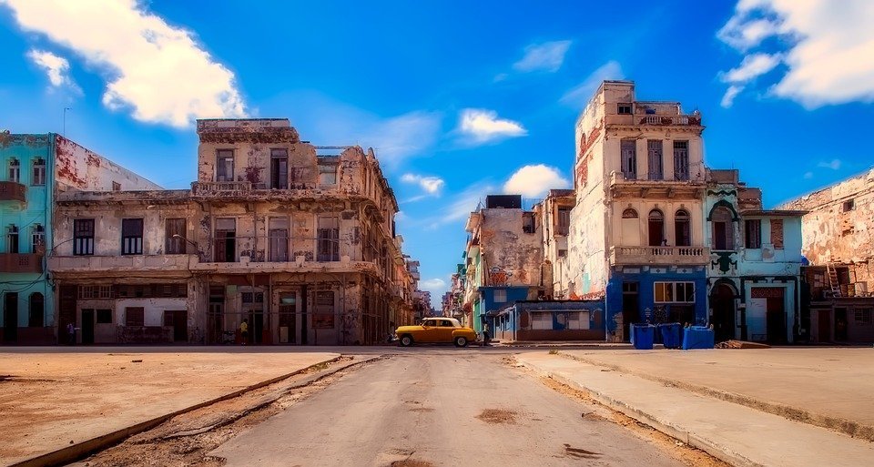 Sfeerbeeld van Havana, de hoofdstad van Cuba