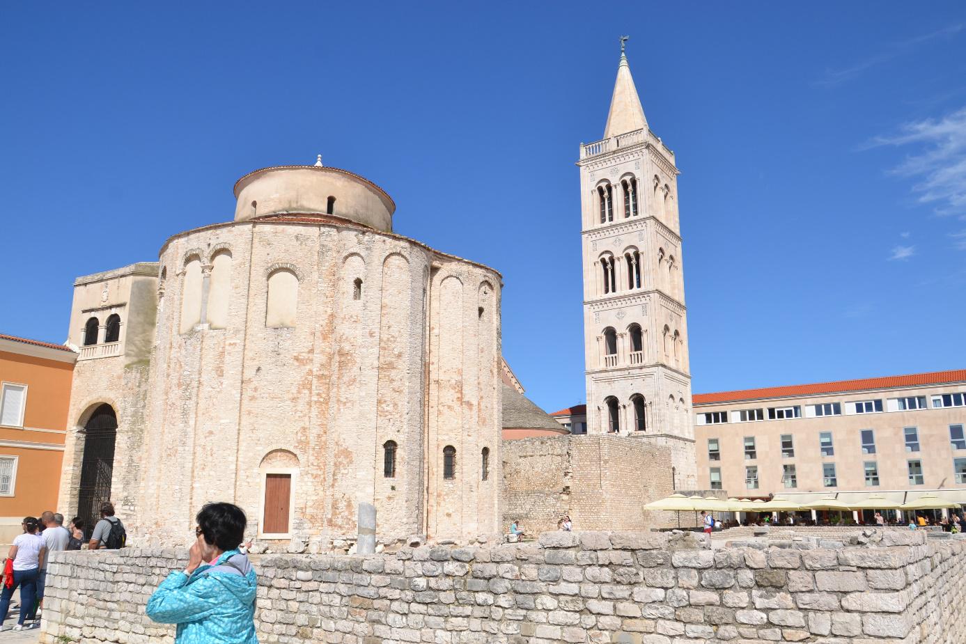 Zadar, historisch stadje in Kroatië