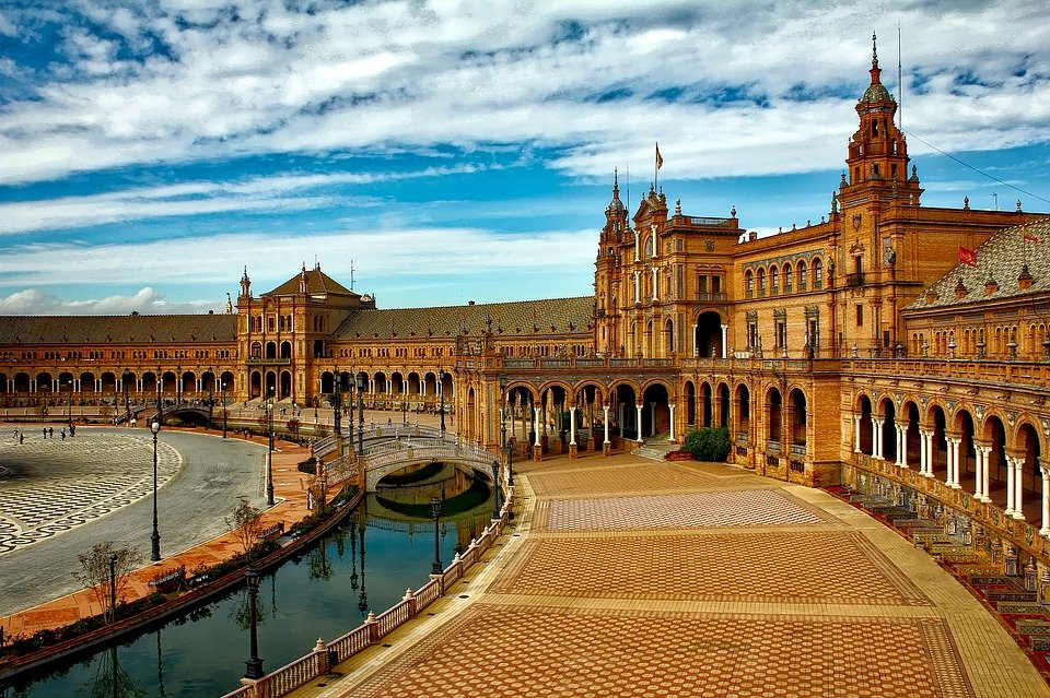 Plaza España in Sevilla