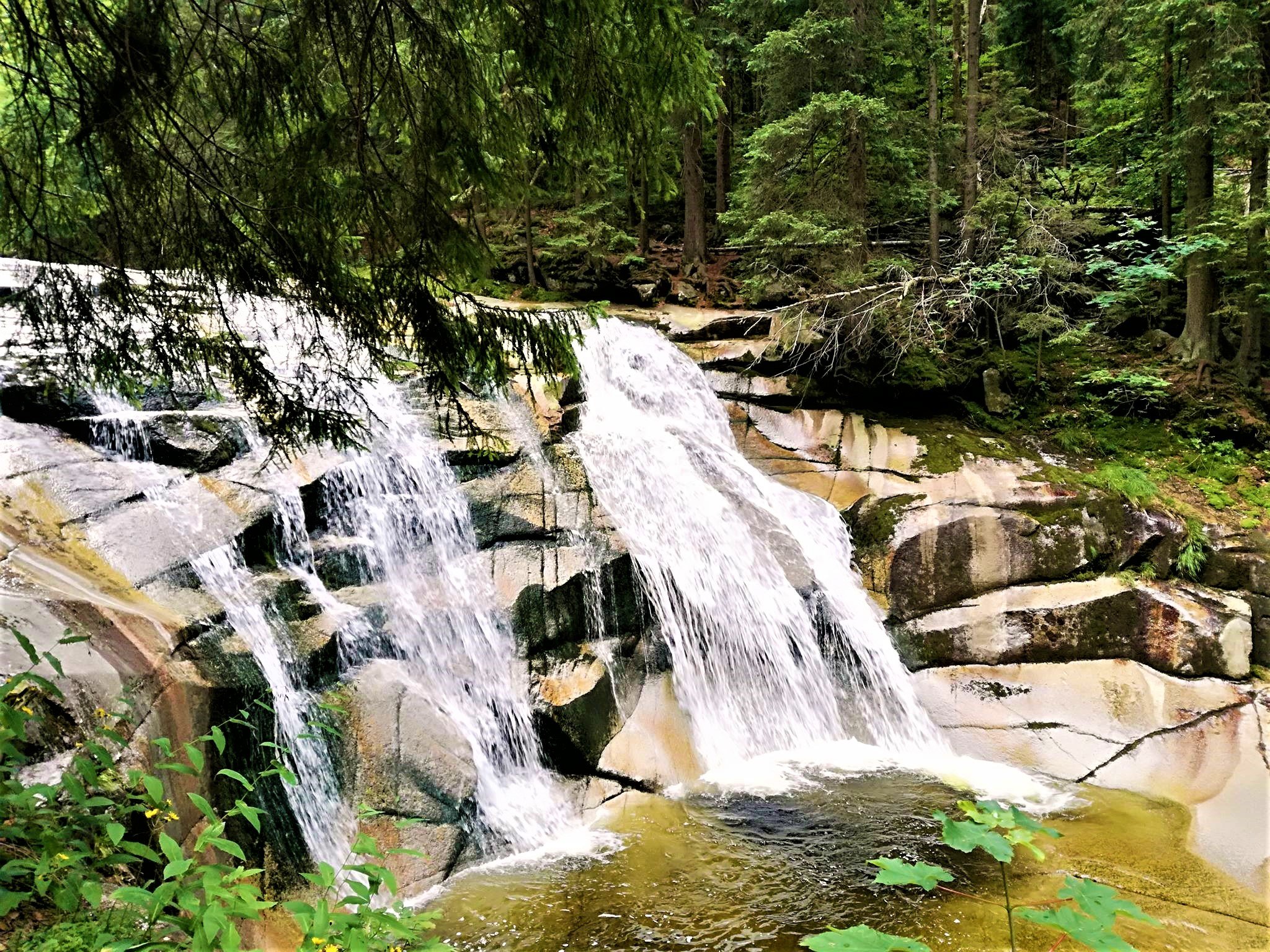 Tsjechië is rijk aan prachtige watervallen