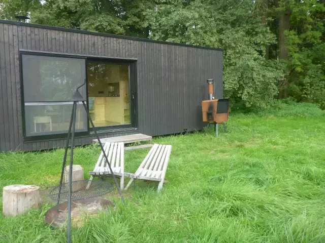 buitenzicht slow cabins