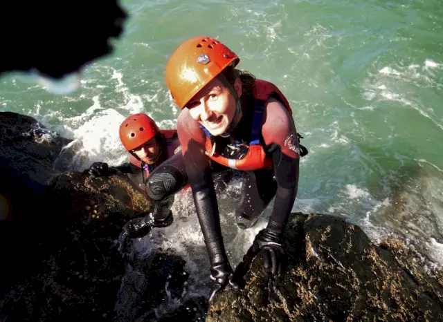 Coasteering Wales