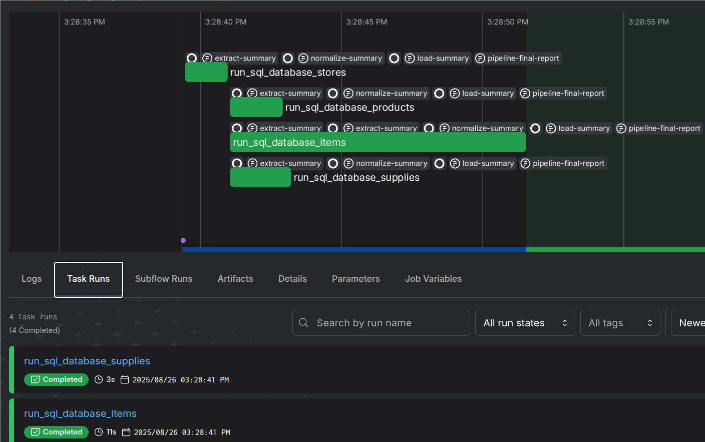 Prefect Source Decomposition Flow