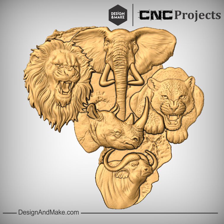 Design & Make - CNC Clipart Models