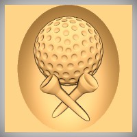 Golf Ball and Tees