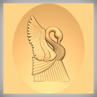 Stylized Swan