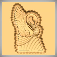 Stylized Swan