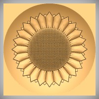 Stylized Sunflower