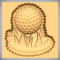 Golf Ball & Tee