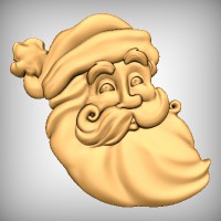 Santa Claus Head 2