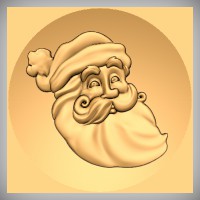 Santa Claus Head 2