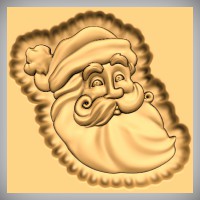 Santa Claus Head 2