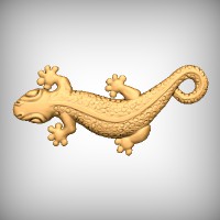 Stylized Gecko