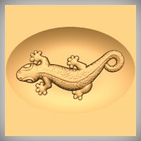 Stylized Gecko