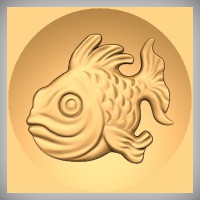 Cartoon Goldfish