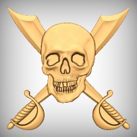 Skull and Cross Cutlass