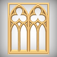 Double Gothic Panel