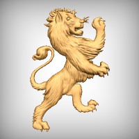 Heraldic Lion 1