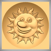 Sun Face 1-A