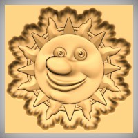 Sun Face 1-A