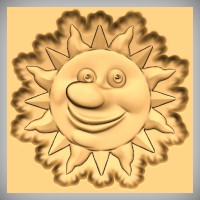 Sun Face 1-B