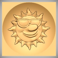 Sun Face 2-A