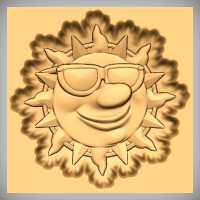 Sun Face 2-A