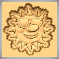 Sun Face 2-B