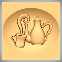 Tea Pot & Cup