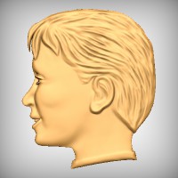 Boys Head Profile