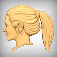 Girls Head Profile