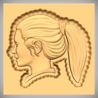 Girls Head Profile