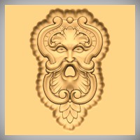 Mask Flourish (Green Man)