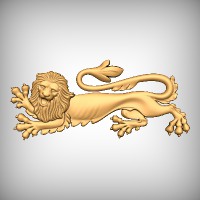 Heraldic Lion 2