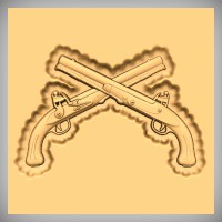 Crossed Flintlocks