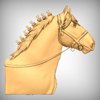 Clydesdale Horse Head