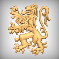 Heraldic Lion 3