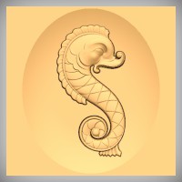 Stylized Seahorse 2