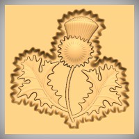 Stylized Thistle