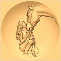 Horse and Girl